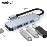 Vmade — Hub USB type-c vers USB 3.0, 4 Ports, adaptateur pour MacBook Pro, iMac, Chromebook et Pixelbook, nouveau Design