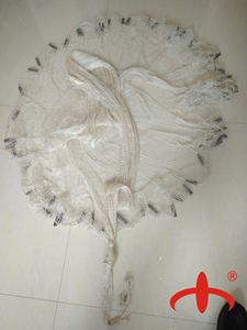 나일론 모노 필라멘트 6ft ~ 12ft <span class=keywords><strong>5</strong></span>/8 "3/8" 메쉬 한국 캐스트 그물 쉽게 던지기 낚시 그물 캐스트 그물 - Product Image 3