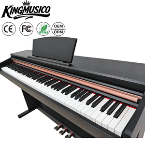 <span class=keywords><strong>Piano</strong></span> numérique à 88 touches sensibles à la vélocité <span class=keywords><strong>avec</strong></span> puce taïwanaise, 128 polyphonies, USB MIDI, double casque, clavier à 800 sons - Product Image 3