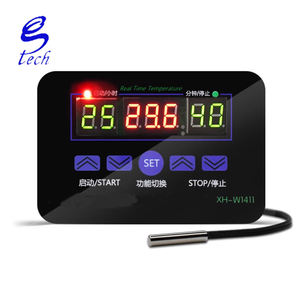 เครื่องควบคุมอุณหภูมิดิจิตอล W1411 XH-W1411สำหรับเซ็นเซอร์สวิตช์เทอร์โมสตัท - Product Image 1