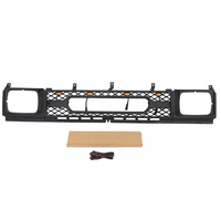 Pièces automobiles, accessoires extérieurs, calandre avant noire pour voiture, calandre de radiateur LED, fixation par boulons, compatible avec NISSAN D21 1990-1992