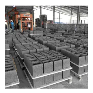 Building Material Machinery QT4-24 Cement Brick Making Machinery Block Construction Machinery Equipment