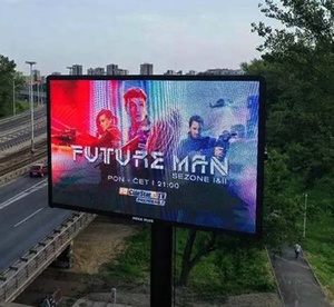 Không thấm nước đầy đủ màu sắc quảng cáo LED video tường Đăng Board signage quảng cáo Màn hình LED gloshine ngoài trời - Product Image 3