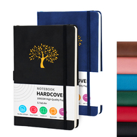 Agenda personnalisé en cuir PU imprimé sur mesure pour l'école, carnet personnalisé avec logo