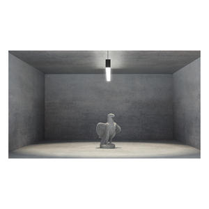 <span class=keywords><strong>Profil</strong></span>é en aluminium suspendu/monté rectangulaire pour bandes lumineuses à LED pour salle à manger <span class=keywords><strong>de</strong></span> bureau à domicile 33.4*73mm - Product Image 2