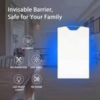 Lampe anti-moustiques UV à photocatalyseur pour usage intérieur, conception à piège collant, longue durée pour hôtels et appartements