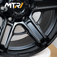 Velg Alloy MTRI 5x120 5x112 5x114.3 Ukuran 16 17 18 19 20 Inch Hitam Multi Spoke untuk Mobil Sport Icar BYD BMW Audi Honda Toyota