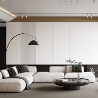 Panneau mural sandwich, panneau de revêtement mural extérieur, panneau mural moderne préfabriqué en marbre, panneau mural intérieur et extérieur, extérieur