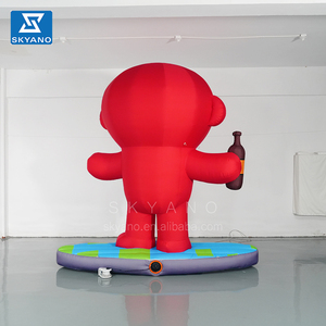 Personnages de dessins animés gonflables pour <span class=keywords><strong>homme</strong></span> avec yeux de surf mascotte <span class=keywords><strong>gonflable</strong></span> mascotte d'entreprise personnalisée modèle <span class=keywords><strong>gonflable</strong></span> publicitaire - Product Image 3