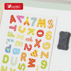 W12B290ไม้วาดรูปแบบ2-in-1สำหรับเด็กกระดานดำและไวท์บอร์ด - Product Image 4