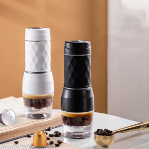 Mini machine à café portable expresso manuelle à pression, pour le thé, les capsules, le café turc, professionnelle - Product Image 3