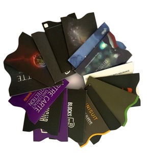 Tùy Chỉnh Giấy RFID Khách Sạn Key Card Sleeves Chủ Để Bảo Vệ - Product Image 1