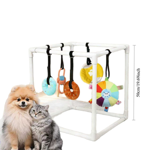 Juguete Colgante para Perros, Gimnasio de Juego y Ejercicio para Mascotas, Estructura de Tubos de PVC, Gran Venta - Product Image 5