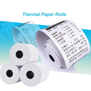 Venta al por mayor bluetooth impresora láser de precio-Rollos de papel térmico para Mini impresora térmica, 58mm, 80mm de ancho, para caja registradora, para impresora móvil, POS, sunmi V2