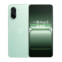 Smartphone OnePlus Ace 5 Racing Gaming 5G original, écran AMOLED 6,77 pouces 120 Hz, processeur Dimensity 9400e, Android 15, charge 100 W, NFC, double SIM