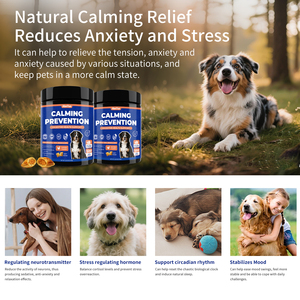 Friandises calmantes OEM pour chiens : Soulagent le stress quotidien, favorisent la relaxation et réduisent l'<span class=keywords><strong>anxiété</strong></span> <span class=keywords><strong>de</strong></span> <span class=keywords><strong>séparation</strong></span> - Product Image 3