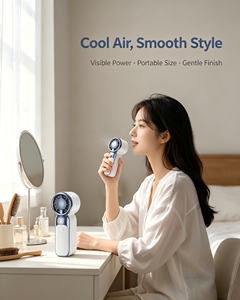 The New Listing Return And Replacement <b>Portable</b> Stand <b>Fan</b> Corrugated Box Mini Plastic Hand <b>Fan</b> For Children Commercial Small <b>Fan</b> - Product Image 1