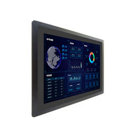 10.4 \ "12.1 \" 15.6 \ "21.5 \" IP65 étanche industriel tout-en-un panneau PC Linux Android OS HMI intégré capacitif industriel