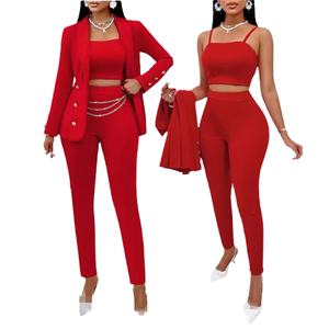 Femmes 2024 printemps automne blazers décontractés <span class=keywords><strong>à</strong></span> manches longues revers ouvert devant bouton bureau coupe régulière court imperméable Blazer vestes - Product Image 4