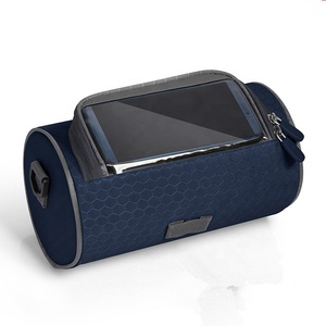 Sac de guidon de vélo de nouvelle conception 2025 pour la conduite, étui de téléphone avant, imperméable, écran tactile, sac de vélo, accessoires de vélo à <span class=keywords><strong>vendre</strong></span> - Product Image 5