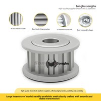 Polea de sincronización de aluminio SH-HTPA-S5M250-72-A-P-d12 de 72 dientes y 65 orificios en stock