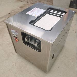 वाणिज्यिक उच्च क्षमता स्टेनलेस स्टील डबल चैम्बर मछली स्लैसिंग फ़िल्टर मशीन - Product Image 4