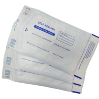 Pochettes d'auto-stérilisation pour cabinets dentaires pochette de sacs autoclave pour outils de dentiste pour outils de nettoyage 3.5*10 pouces
