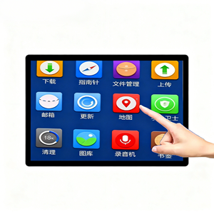 27 인치 윈도우 10/11 컴퓨터 3 세대 I7 4 + 128 벽걸이 형 정전식 터치 그래픽 디스플레이 광고 기계 - Product Image 2