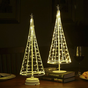 Branches en spirale Led personnalisées, 50 pièces, décorations artificielles, <span class=keywords><strong>étoile</strong></span>s en verre, décor moderne en métal pour extérieur, arbre <span class=keywords><strong>de</strong></span> noë<span class=keywords><strong>l</strong></span>, 425mm - Product Image 1