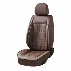Meilleure vente nouvelle housse de siège en cuir de taille générale voiture quatre saisons housse de siège de voiture de mode classique vers l'avant - Product Image 4