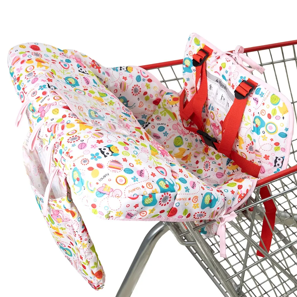 Housse de panier portable et housse de chaise haute pour bébé