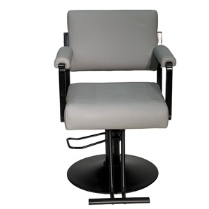 Fauteuil de Barbier Moderne Robuste au Design Audacieux, Pivotant à 360°, Hydraulique, Inclinable et Réglable pour Salon de Coiffure et Esthétique - Product Image 2