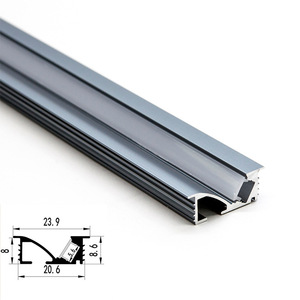 Lumière décorative Bande lumineuse LED Canal suspendu Canal LED en aluminium - Product Image 4