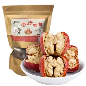 250g jujube dates dry fruit walnut walnuts dried fruit red dates with walnut