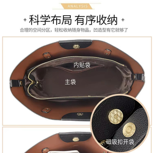 Bolsos cruzados de diseño de moda, bolsos de hombro de cuero PU de alta calidad, bolsos de mano casuales de lujo para mujer - Product Image 5