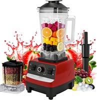 Set Mesin Blender Smoothie Plastik Berkualitas Tinggi, Tahan Lama, dan Murah untuk Dapur, Harga China