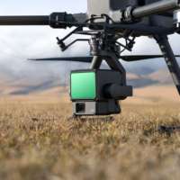 Caméra capteur LiDAR RGB DJI Zenmuse L2 pour drone Matrice 350 RTK, matériau plastique, 48MP, pliable, gyroscope 4 axes, sans balais