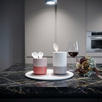 Service de vaisselle en porcelaine céramique européenne fabriqué en Corée du Sud, style minimaliste, 4 pièces, passe au lave-vaisselle, par Bowl Korea