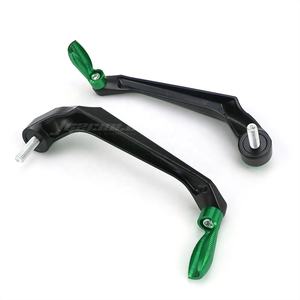 Pour Kawasaki <span class=keywords><strong>Z750</strong></span> <span class=keywords><strong>ninja</strong></span> 650 moto levier barre extrémité guidon protège-mains CNC aluminium accessoires protège-mains protecteur - Product Image 4
