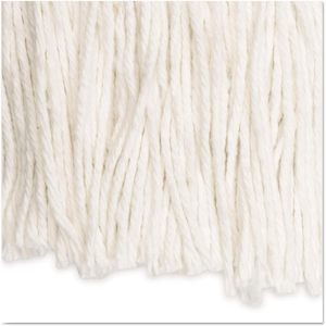 Panier pliable en plastique blanc, tête de balai serpillère rectangulaire à extrémités coupées pour le nettoyage (12/carton) - Product Image 5