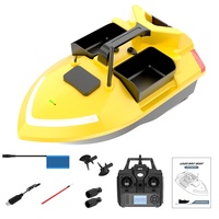 Perahu Umpan GPS V020 dengan Beidou dan 40 Titik Penentuan Posisi, Perahu Pancing Elektrik yang Dikendalikan Jarak Jauh untuk Penggunaan Luar Ruangan