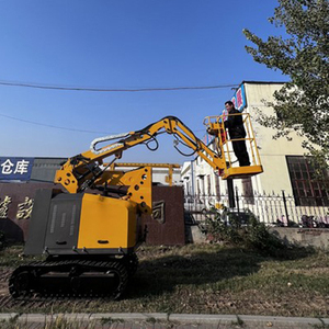 Xây dựng lifters cranked cánh tay làm việc trên không Spider xe trailer gấp cánh tay nâng nền tảng cho bán - Product Image 3