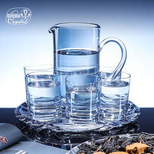Czech Imported Lead-Free Crystal Liquor Glasses Heat Resistant Dishwasher Safe Commercial Bulk Purchase - Product Image 4