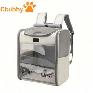 Bolsa de Transporte para Mascotas Plegable, Personalizable en Color, Mochila para Gatos, Transpirable, para Exteriores y para Llevar en el Hombro - Product Image 1