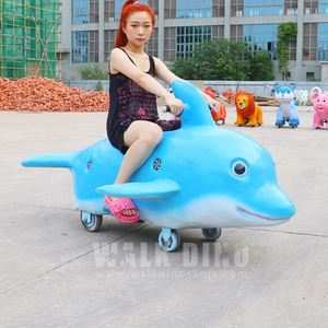 สกู๊ตเตอร์ไฟฟ้าสำหรับเด็ก รถไทเกอร์ขับเคลื่อนด้วยแบตเตอรี่ สำหรับเด็กเล่นในศูนย์การค้า - Product Image 3