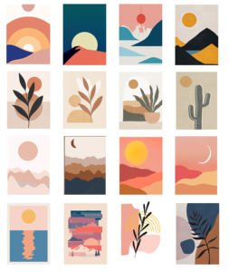 Pintura al óleo moderna por números para niños 30x20 Paisaje Artículo caliente - Product Image 4