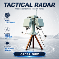 Radar Peringatan Pertahanan Ketinggian Rendah PSWR-A1, Radar Pemantau Udara Portabel untuk Deteksi UAV & Helikopter Ringan