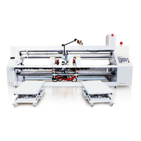 Machine semi-automatique à double pièce pour la fabrication de boîtes Machine à sceller les ongles Machine de fabrication de boîtes pour carton ondulé