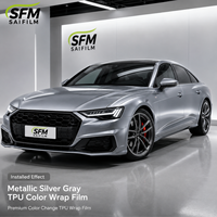Rollo de Vinilo TPU para Envoltura de Automóviles, Venta al Por Mayor Directa de Fábrica, Color Personalizado Disponible, Acabado de Lujo