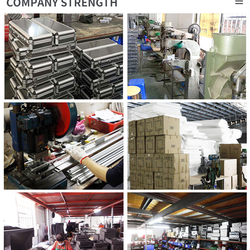 New Design Factory With Wheel Aluminium Suitcase Display Exhibition For Tile Trolley Boxes Stone Case Granite Quartz Sample Box
